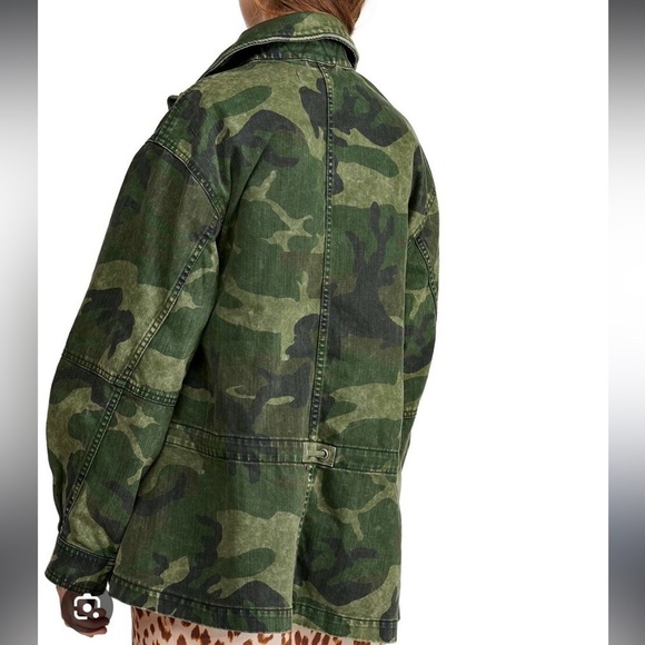 NWT Free People Seize the Day Utility Jacket - Picture 2 of 7